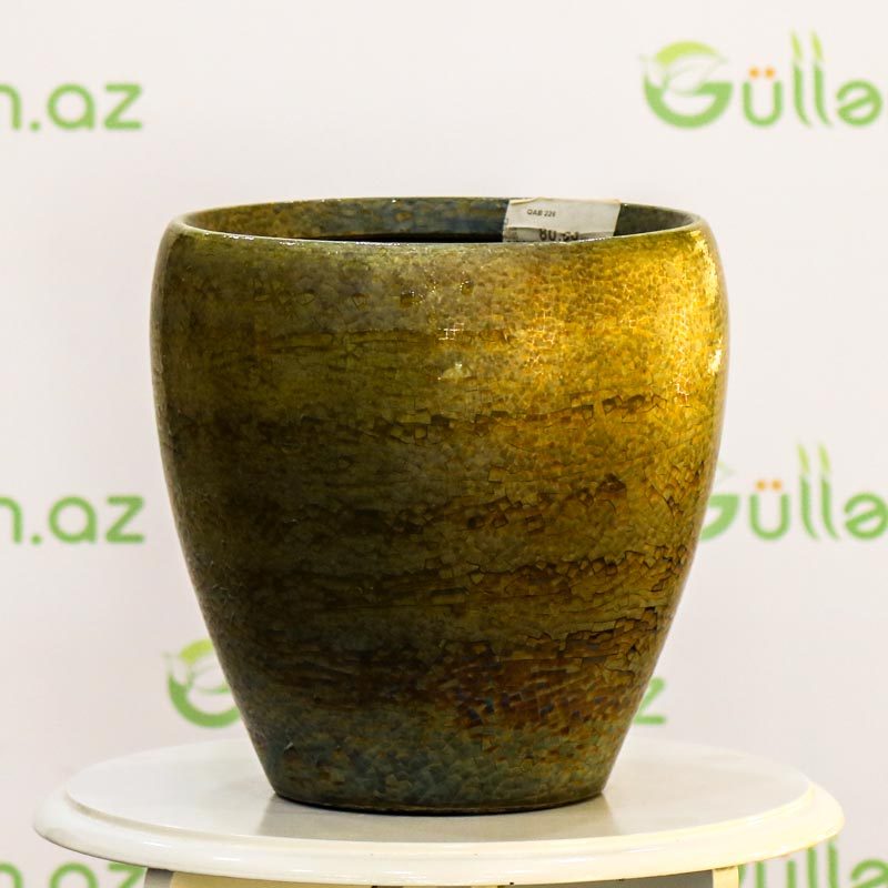 Saxsı dibçək (Əl işi)