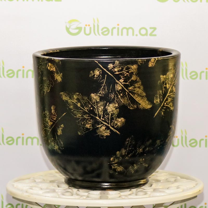 Saxsı dibçək (əl işi)