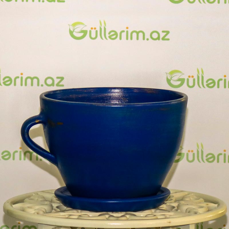 Saxsı dibçək (Əl işi)