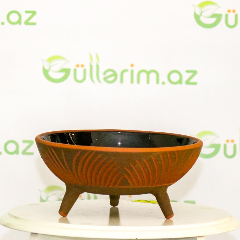 Saxsı dibçək (Əl işi)