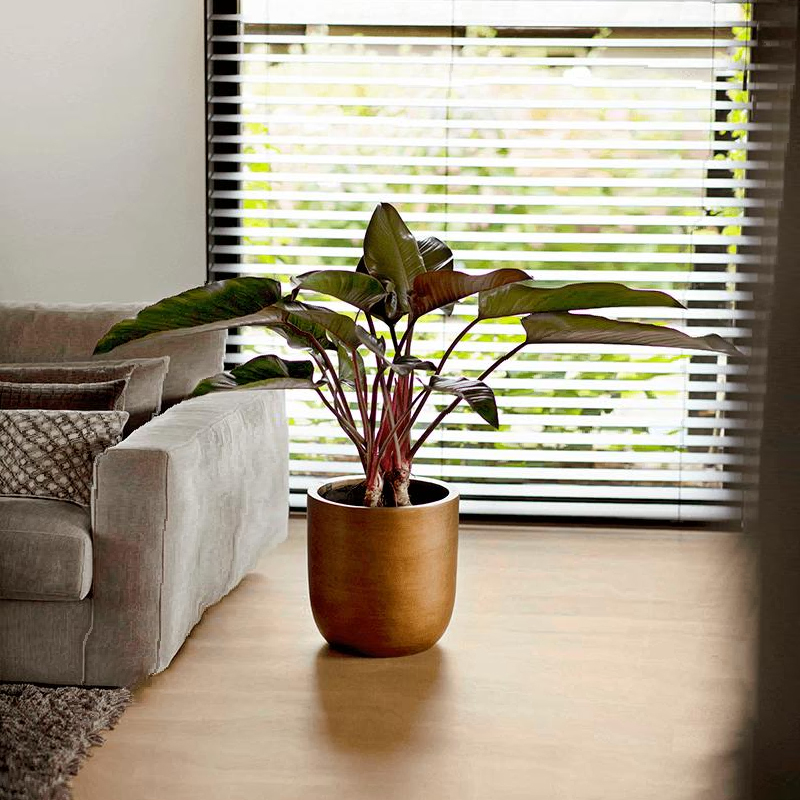 CAPI LUX RETRO PLANTER BALL GOLD