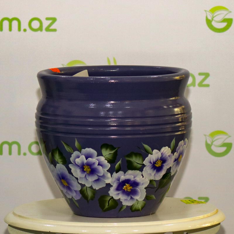 Saxsı dibçək (əl işi)