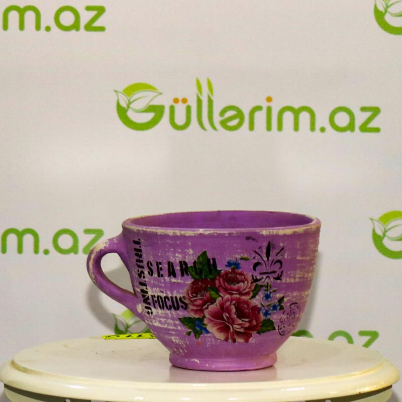 Saxsı dibçək (Əl işi)