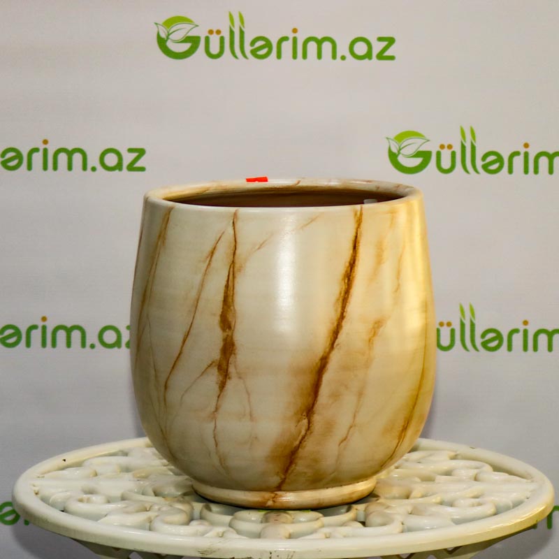 Saxsı dibçək (əl işi)