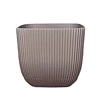 Mercan Dördkünc Saxsı (qəhvəyi)